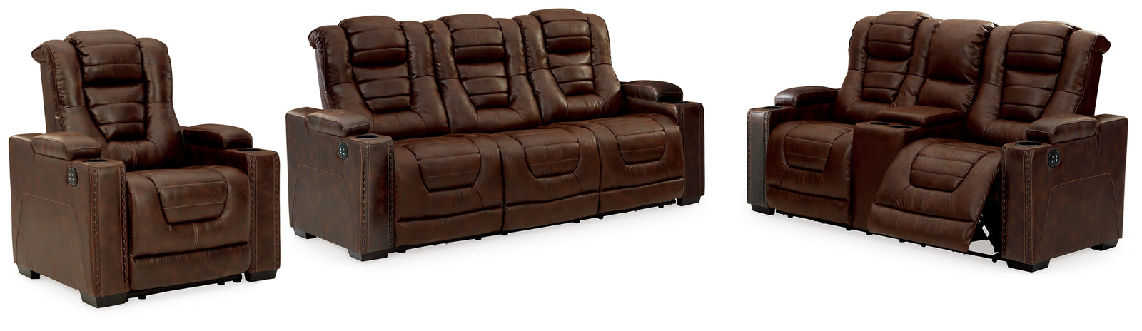 Owner's Thyme Box Sofa, Loveseat And Recliner
