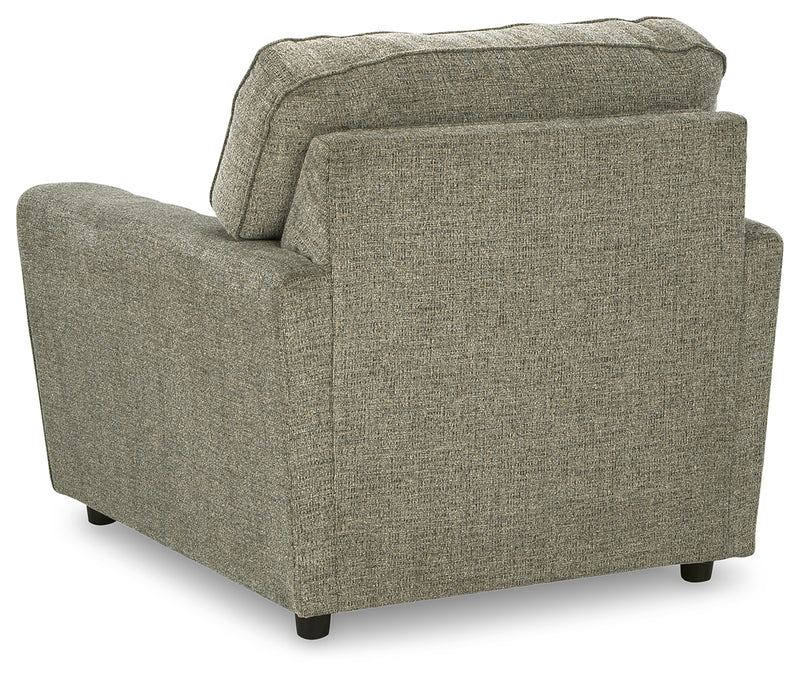 Cascilla Pewter Sofa, Loveseat, Chair And Ottoman