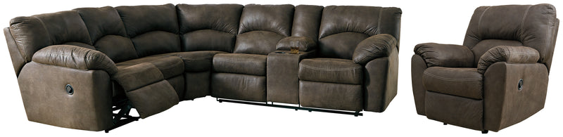 Tambo Canyon 2-Piece Sectional With Recliner