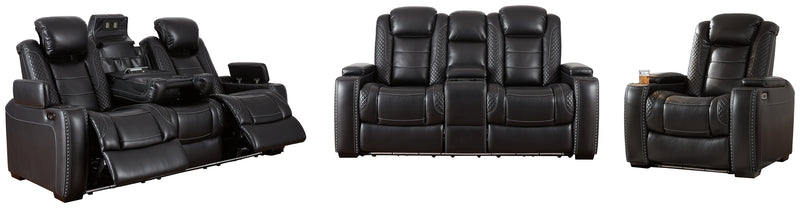 Party Midnight Time Sofa, Loveseat And Recliner