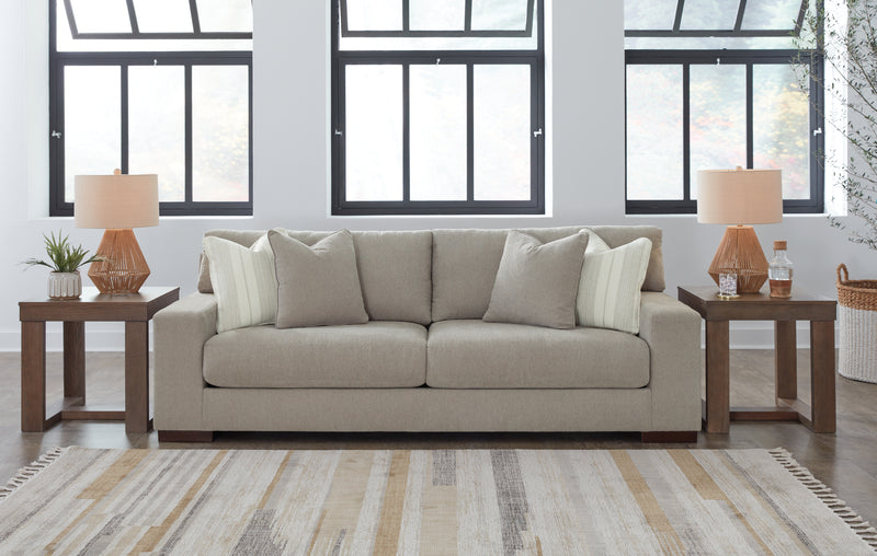 Maggie Flax Sofa And Loveseat