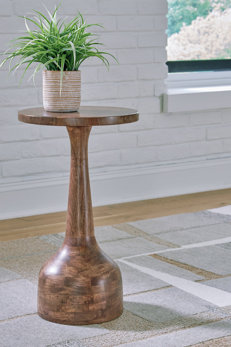 Joville Medium Brown Accent Table