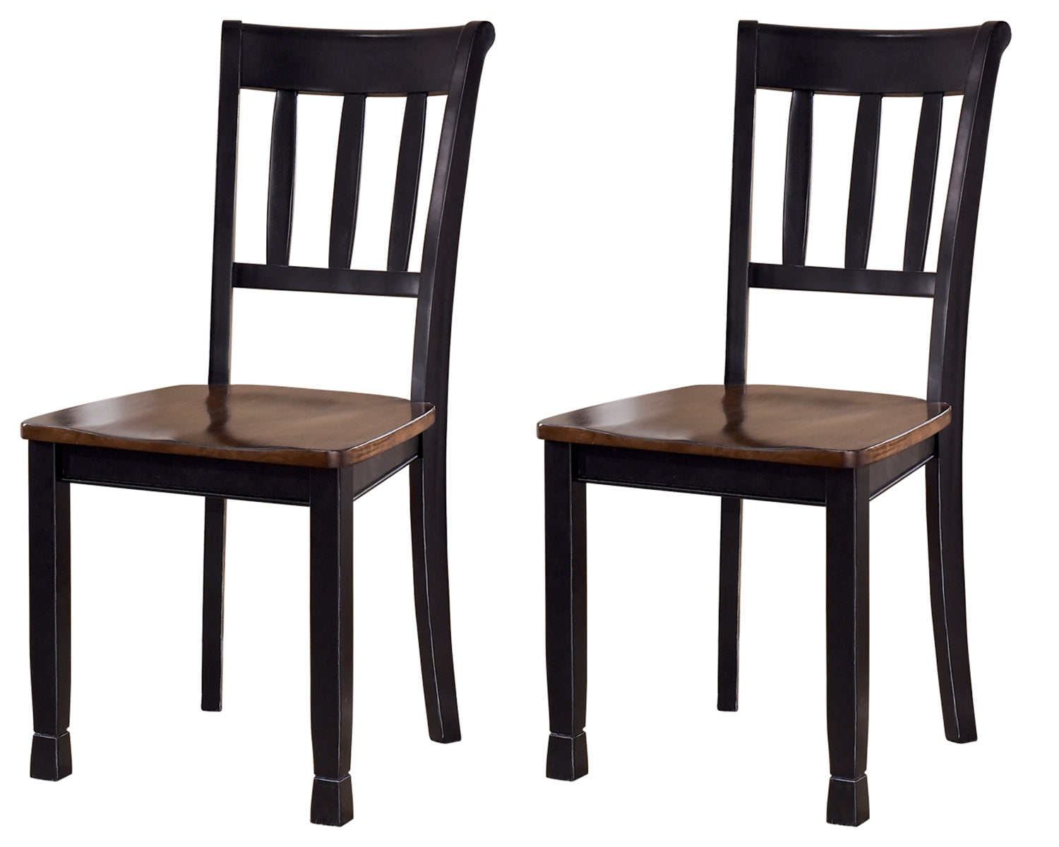 Owingsville Black/brown 2-Piece Dining Room Chair