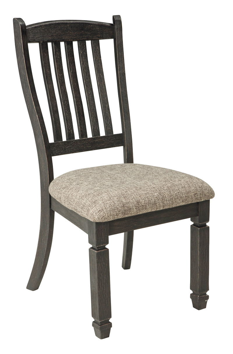 Tyler Black/grayish Brown Creek 2-Piece Dining Room Chair