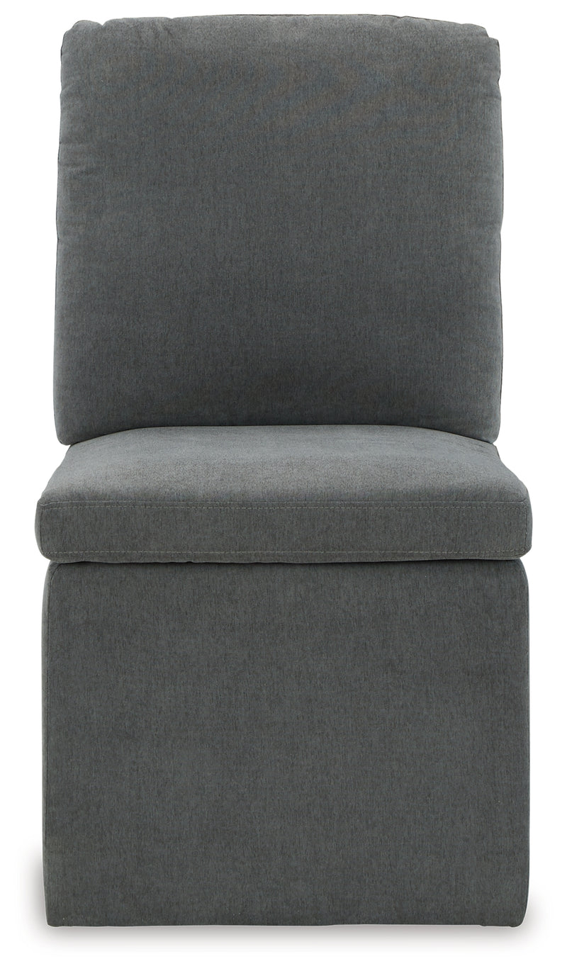 Krystanza Charcoal Dining Chair
