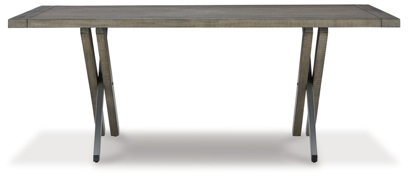 Krystanza Weathered Gray Dining Table
