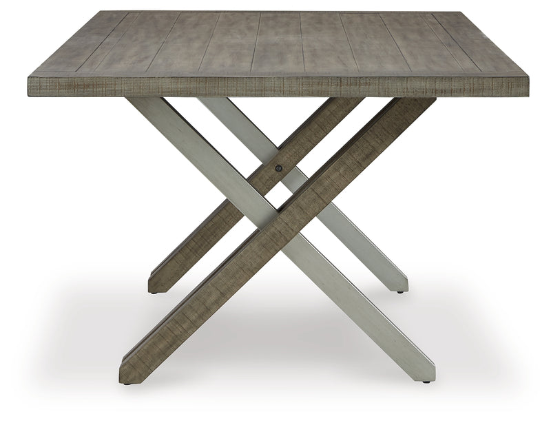 Krystanza Weathered Gray Dining Table