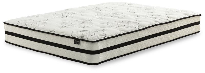 Chime 10 Inch Hybrid White 10 Inch Queen Mattress And Pillow