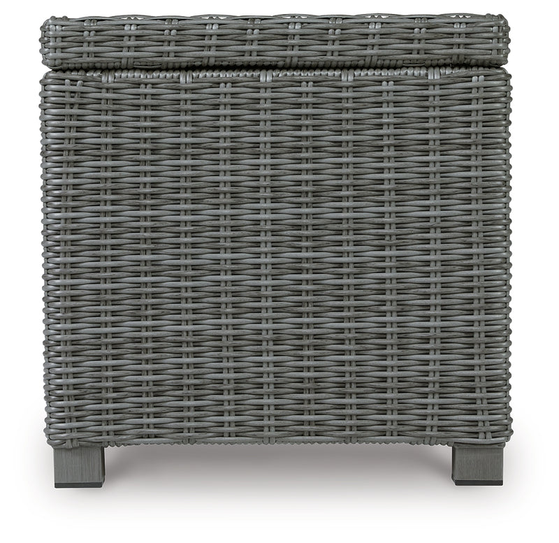 Elite Gray Park Outdoor Coffee Table With 2 End Tables