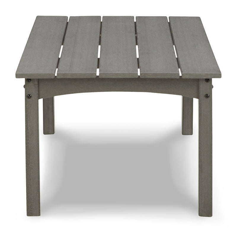 Visola Gray Outdoor Loveseat And 2 Chairs With Coffee Table