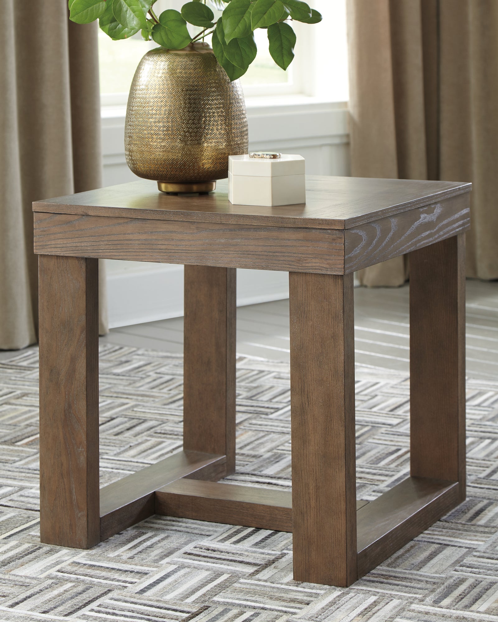 Cariton Gray Coffee Table With 2 End Tables