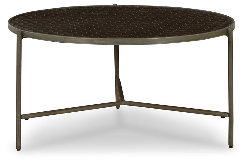 Doraley Brown/gray Coffee Table With 2 End Tables