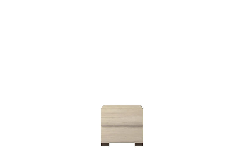 Perla Cream White Contemporary Solid Wood Microfiber Tufted Italian Platform Bedroom Set