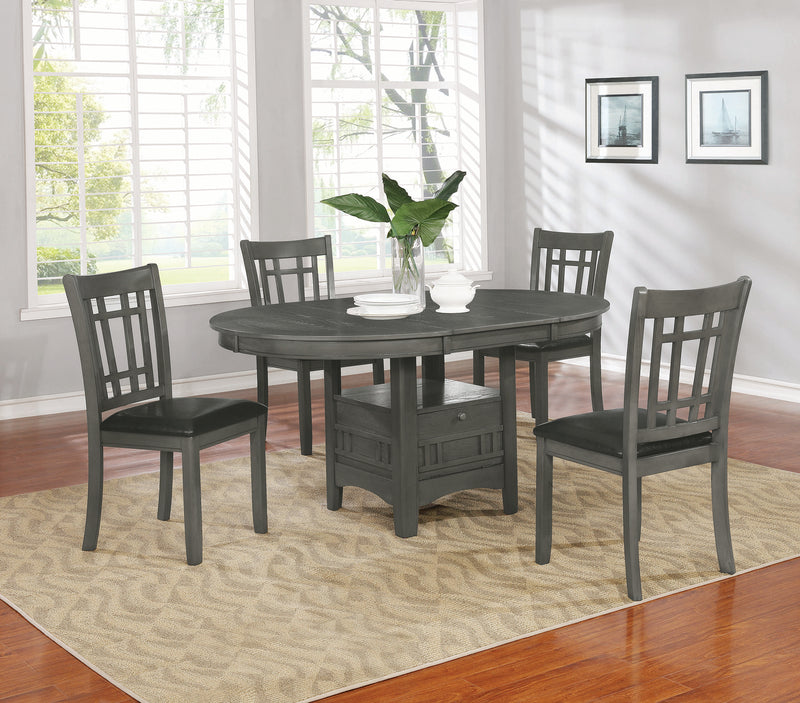 Lavon Dining Table With Storage Espresso