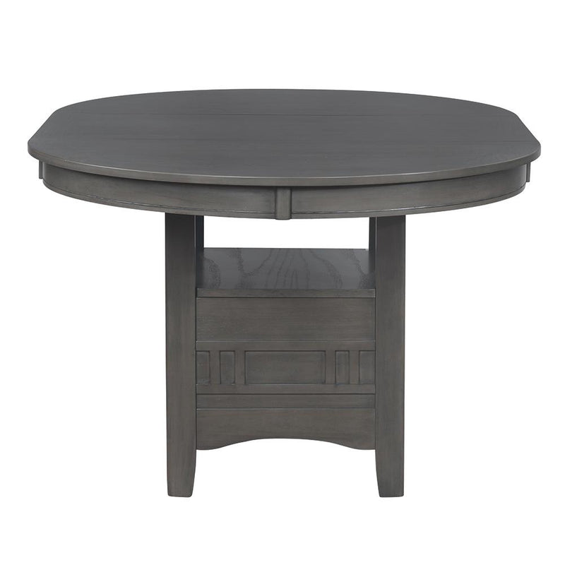 Lavon Dining Table With Storage Medium Grey