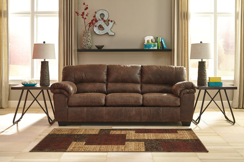 Bladen Coffee Faux Leather Sofa
