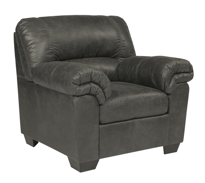 Bladen Slate Faux Leather Chair