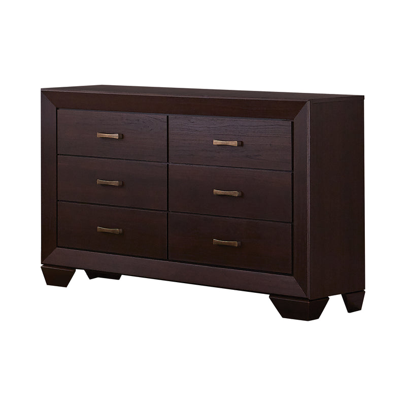 Kauffman 5-Drawer Chest Washed Taupe