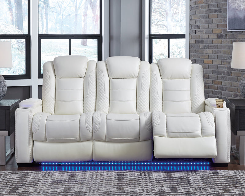 Party White Time Sofa And Loveseat