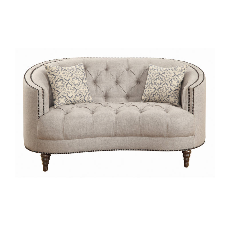 Grey Upholstered 3 Pc (Sofa+loveseat+chair) 508461-S3