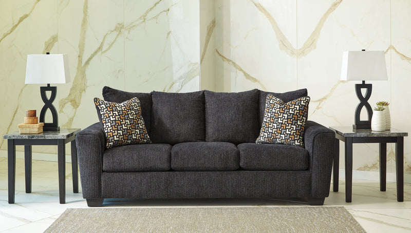 Wixon Slate Sofa, Loveseat, Chair And Ottoman
