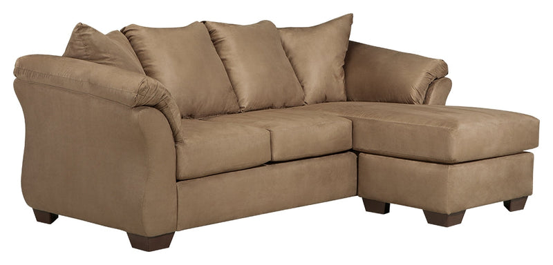 Darcy Mocha Sofa Chaise And Loveseat
