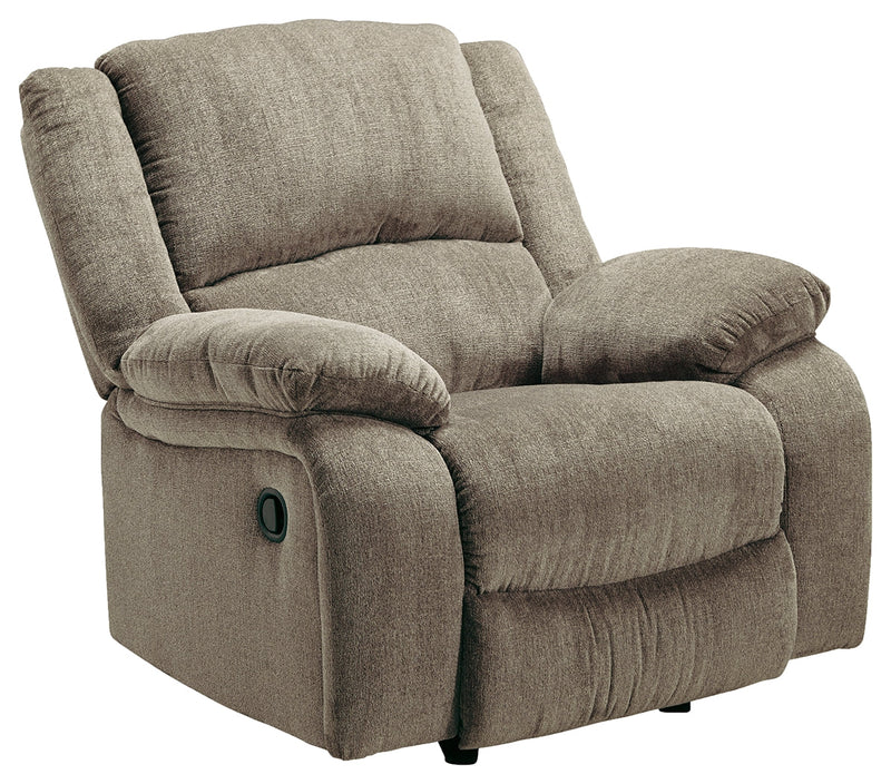 Draycoll Pewter Chenille Recliner