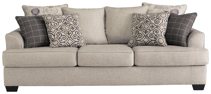 Velletri Pewter Textured Sofa