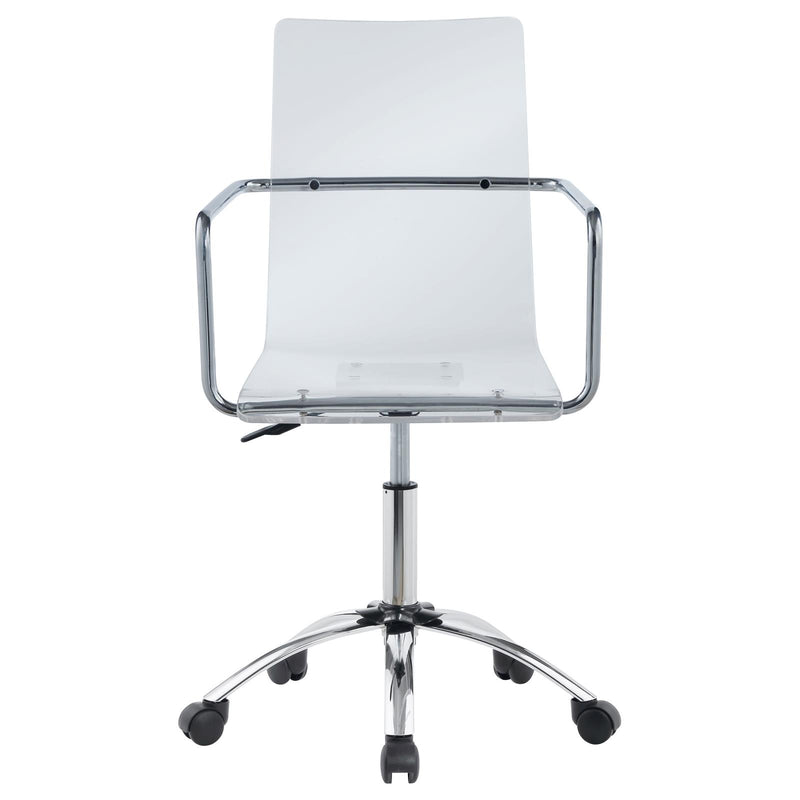 Amaturo Clear Acrylic Office Chair