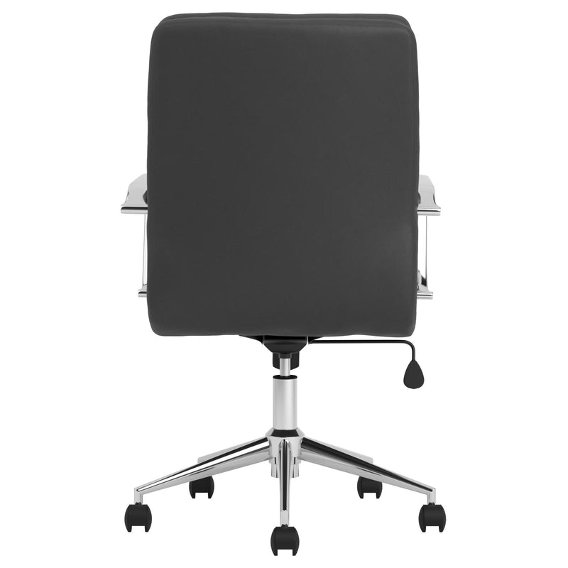 Black Upholsterd Office Chair 801765