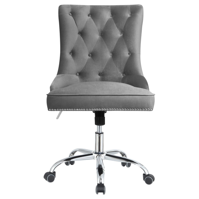 Grey Upholstered Office Chair 801994