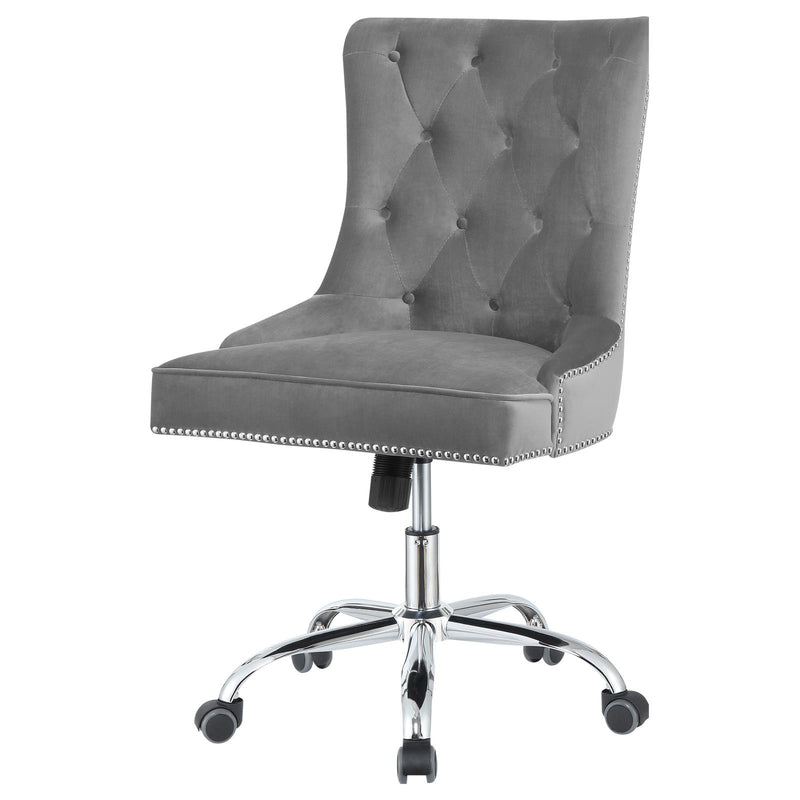 Grey Upholstered Office Chair 801994