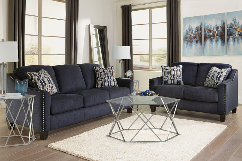 Creeal Ink Heights Sofa And Loveseat