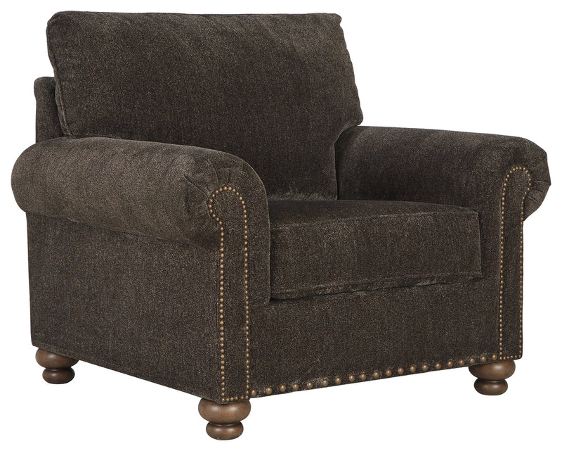 Stracelen Sable Sofa, Loveseat, Chair And Ottoman