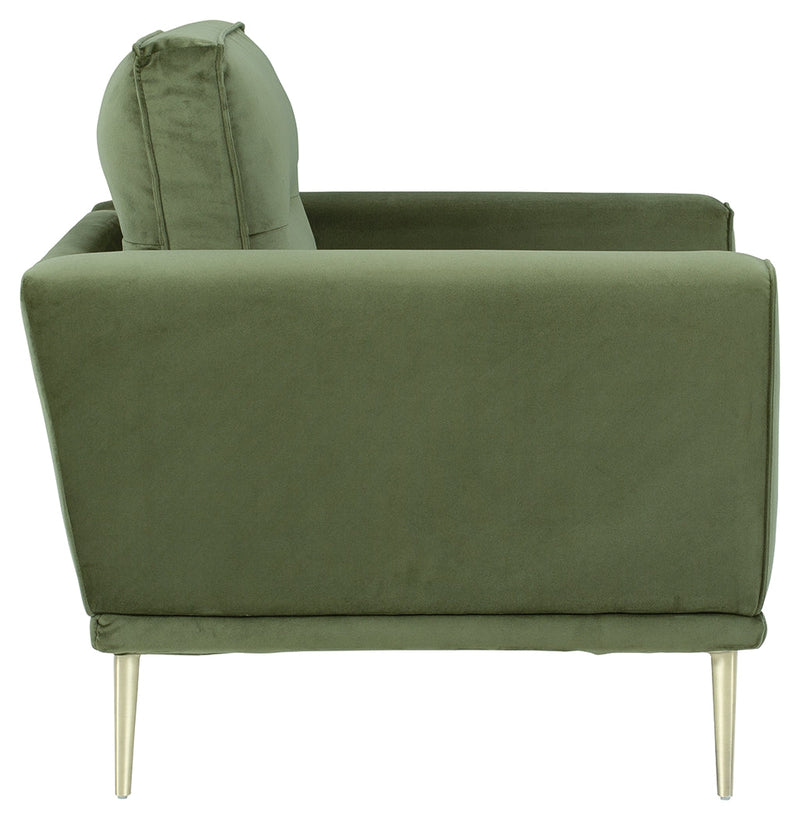 Macleary Moss Velvet Chair