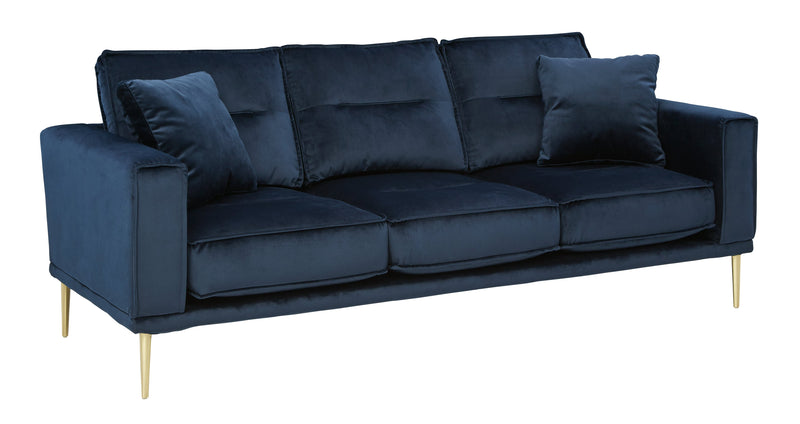 Macleary Navy Sofa And Loveseat