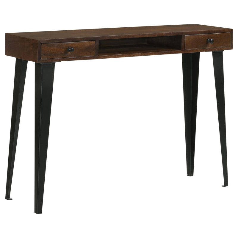 Radcliffe 2-Drawer Console Table Dark Brown
