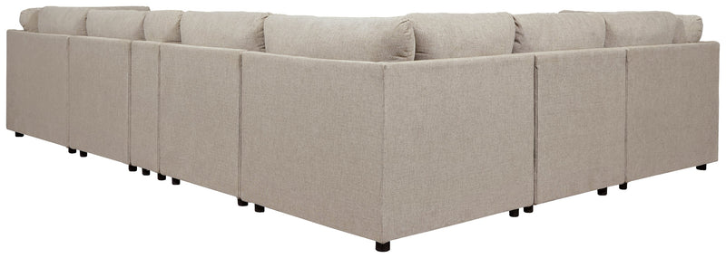 Kellway Bisque Chenille 7-Piece Sectional