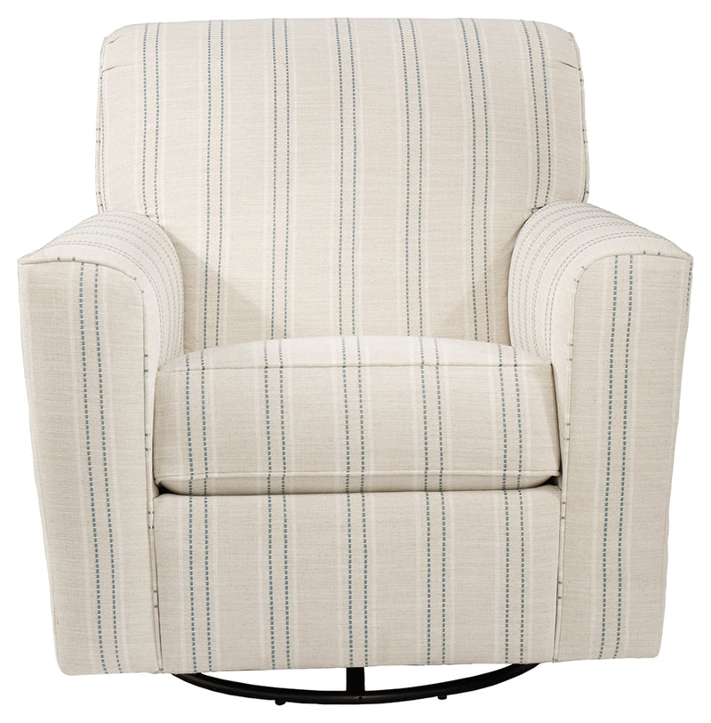 Alandari Gray Textured Accent Chair