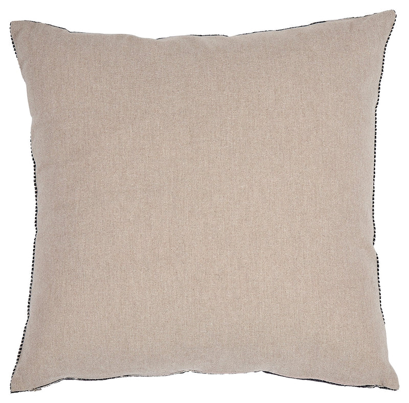 Edelmont Black/linen Pillow (Set Of 4)