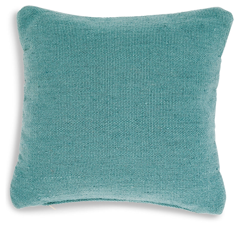 Rustingmere Teal Pillow (Set Of 4)