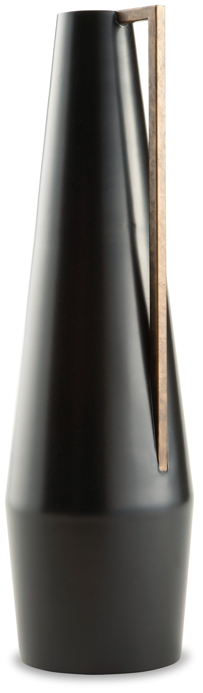 Pouderbell Black/gold Finish Vase A2000554