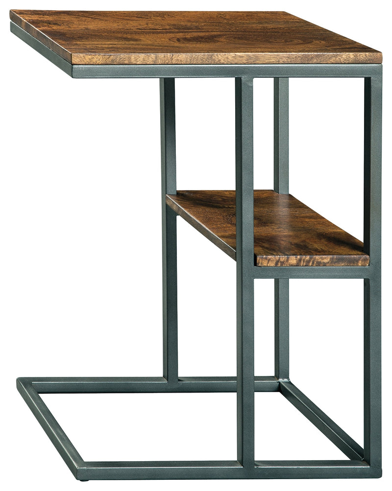 Forestmin Natural/black Accent Table