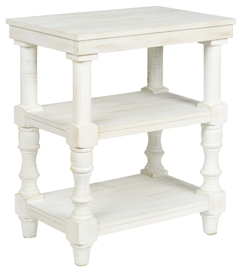 Dannerville Antique White Accent Table