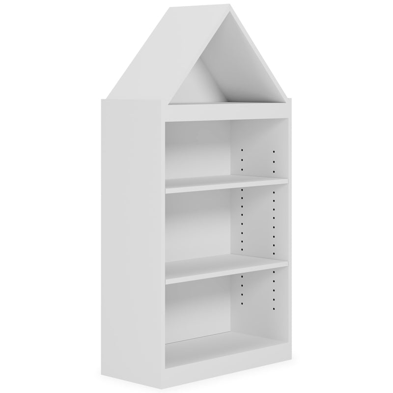 Blariden White Bookcase