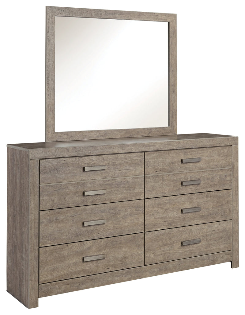 Culverbach Gray Dresser And Mirror