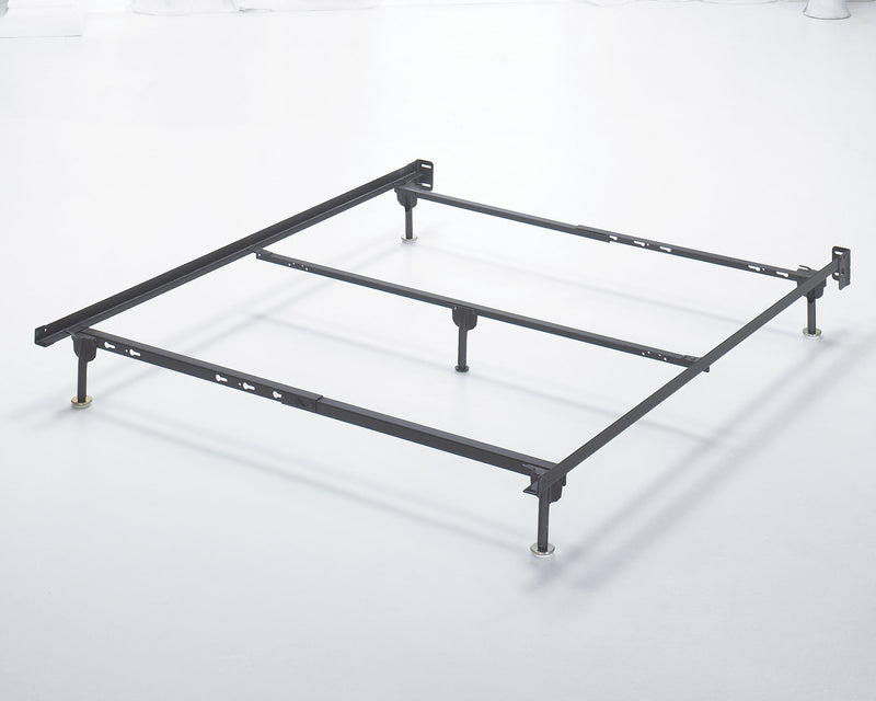 Frames And Rails Metallic Queen Bolt On Bed Frame