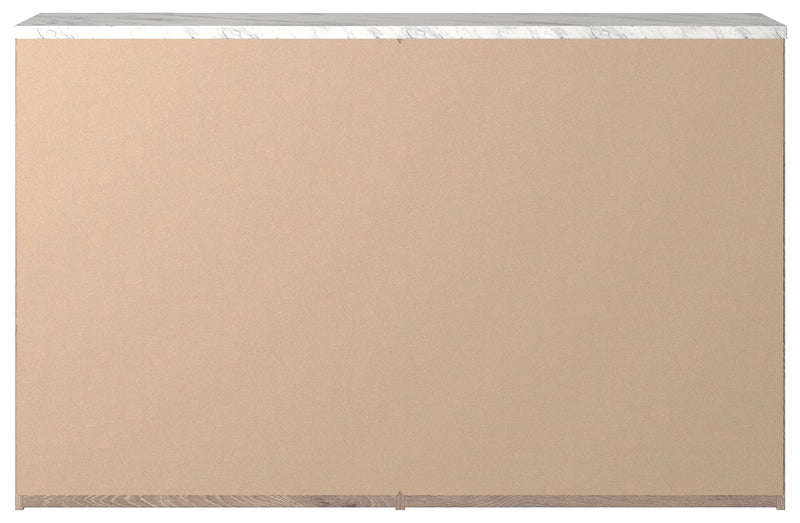Senniberg Light Brown/white Dresser