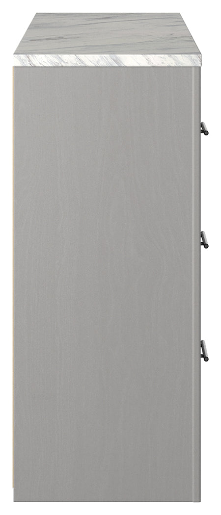 Cottonburg Light Gray/white Dresser