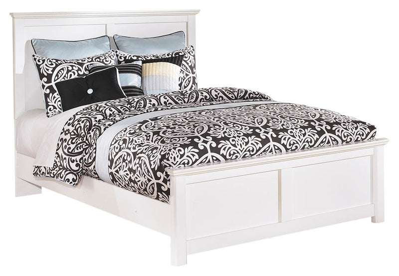 Bostwick Shoals White Queen Panel Bed